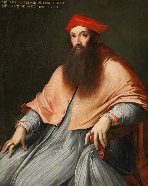 Portrait of Cardinal Reginald Pole, 1549, 