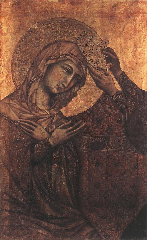 The Coronation of the Virgin, 1312, 