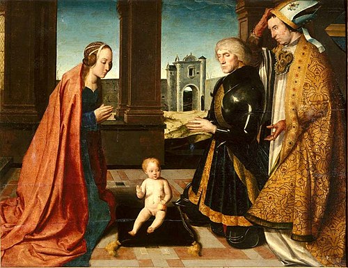 Adoration de l'Enfant, 1502, 