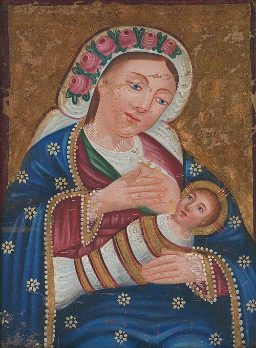 Madona / Maria lactans, 1840, 