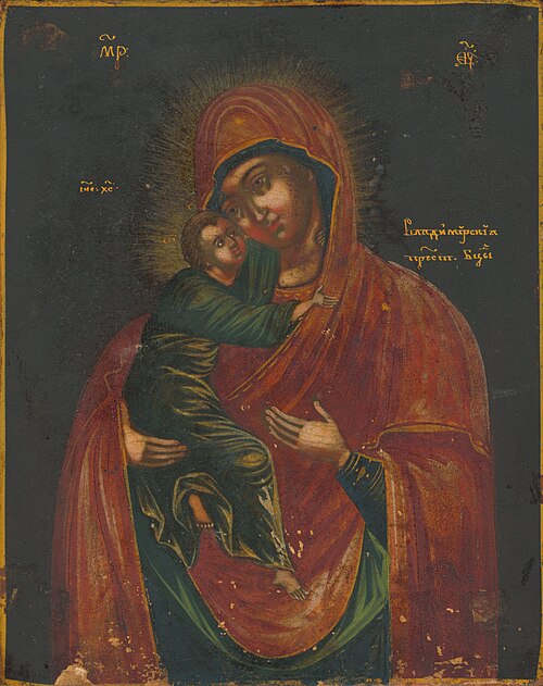 BOHORODIČKA GLYKOFILÚZA (UMILENIJE), 1850, 
