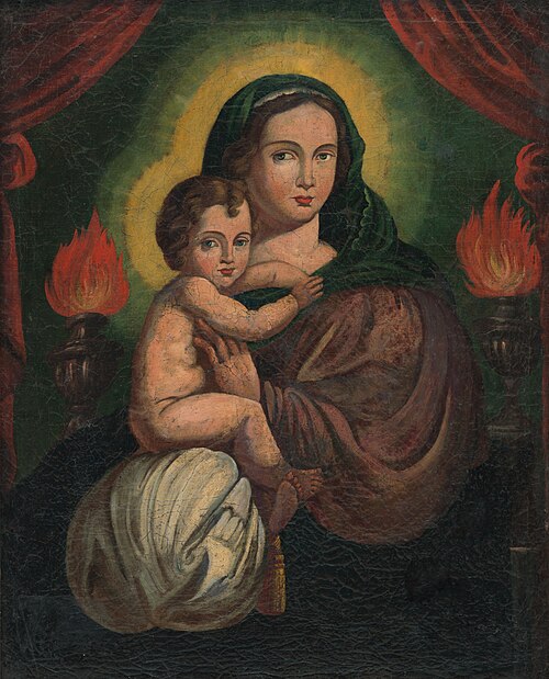 Madona s dieťaťom, 1801, 