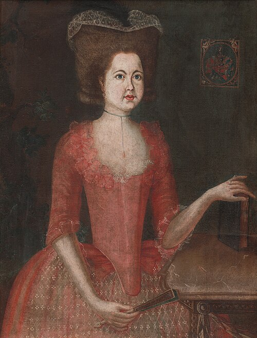 Podobizeň Žofie Hellenbachovej, 1785, 