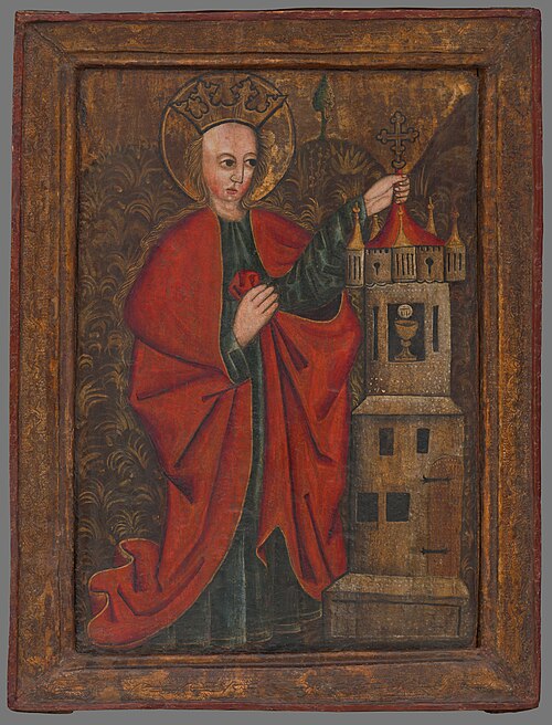 Svätá Barbora, 1450, 