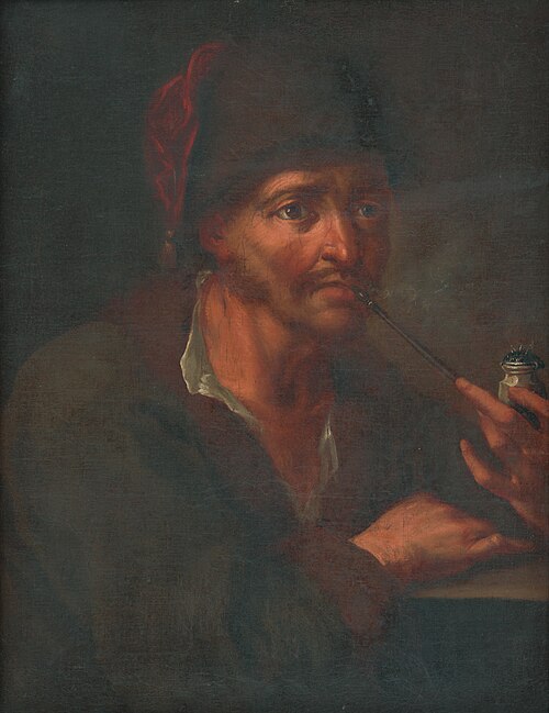 Muž s fajkou, 1730, 