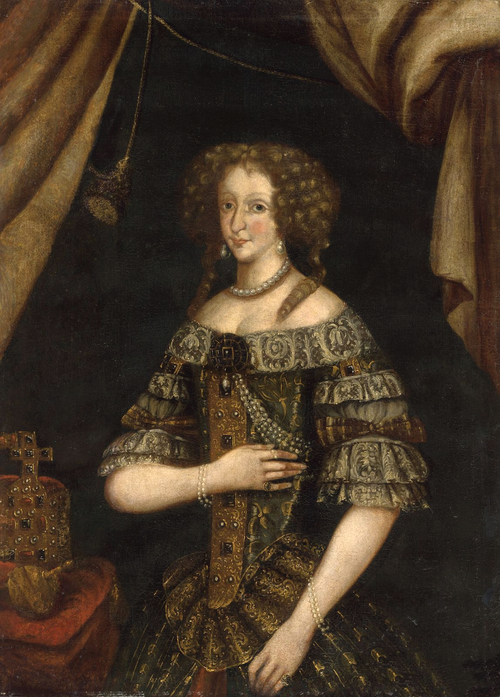 Portrét cisárovnej Eleonóry Magdalény Terézie von Pfalz-Neuburg, 1680, 