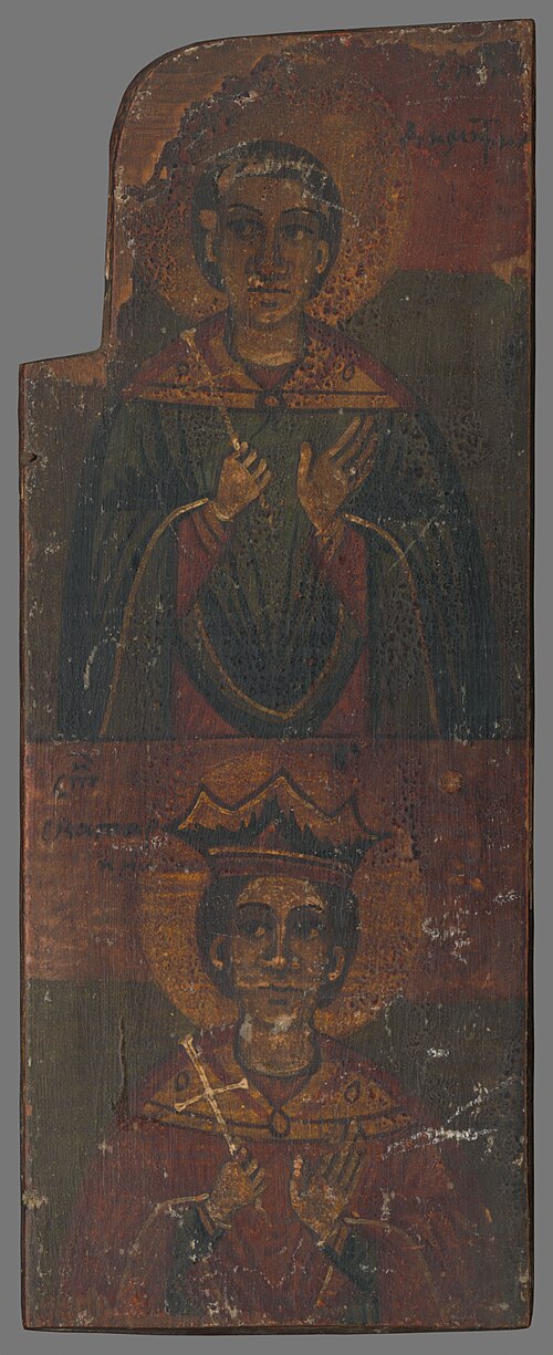 Sv. Dimitrij, Sv. Katarína, 1601, 