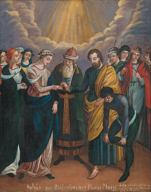 Sobáš Panny Márie, 1785, 