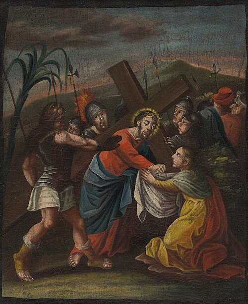 Sv. Veronika (6. zastavenie Krížovej cesty), 1840, 