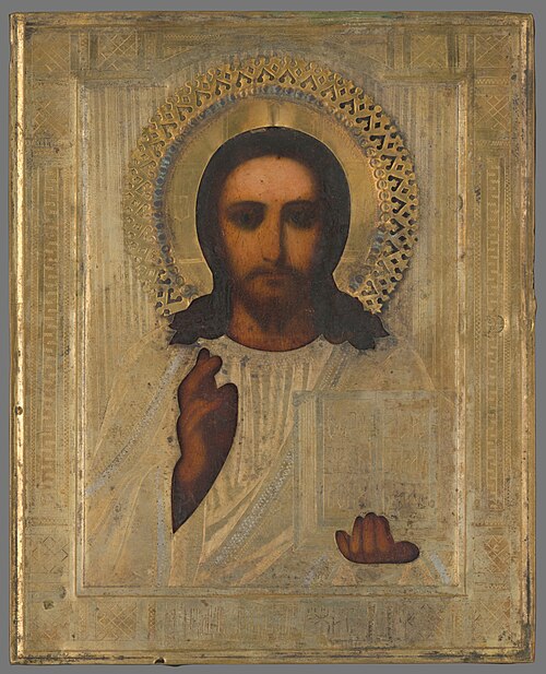 KRISTUS PANTOKRATOR, 1850, 