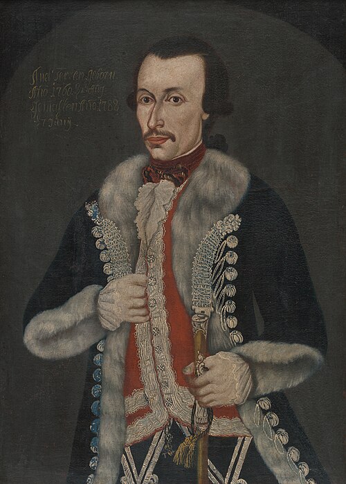 Portrét muža, 1788, 