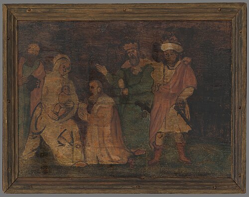Klaňanie troch kráľov, 1501, 