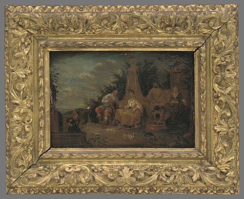 Galantná scéna, 1720, 