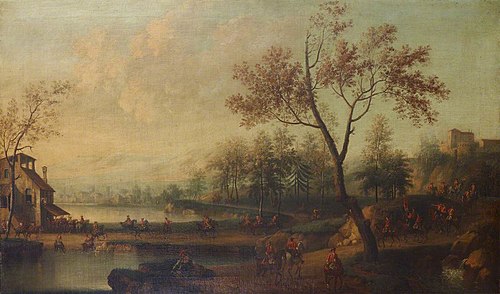 Men of the Life Guards at Blindheim (Blenheim), 1714, 