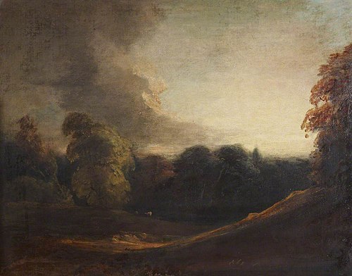 Dawn, East Bergholt, Suffolk, 1849, 