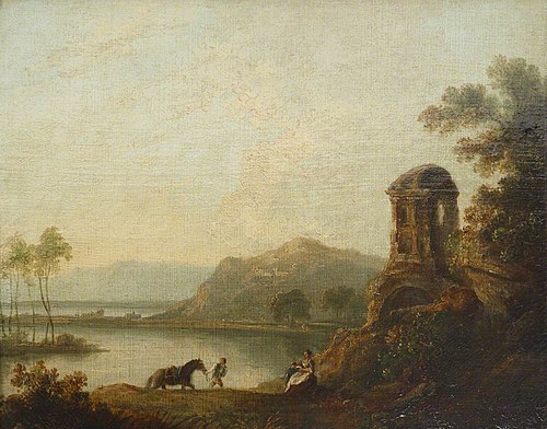 Cicero's Villa, Italy (On the Strada Nomentana - III), 1839, 