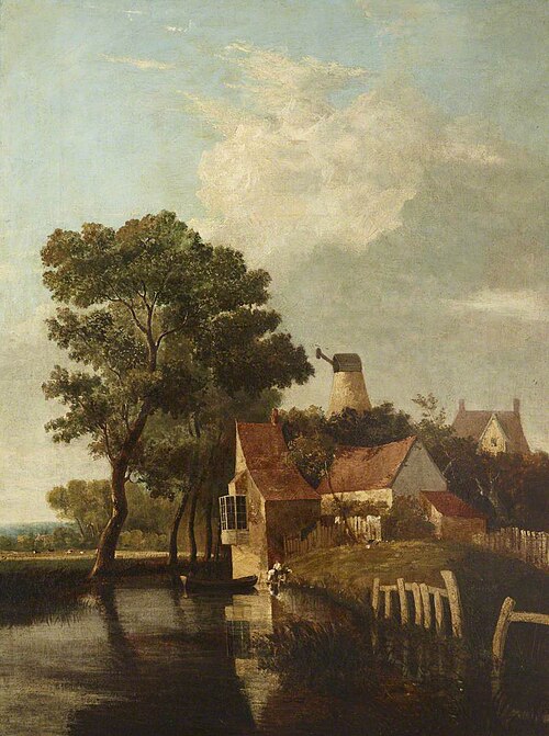 The New Mills on the River Wensum, near Norwich, 1814, 