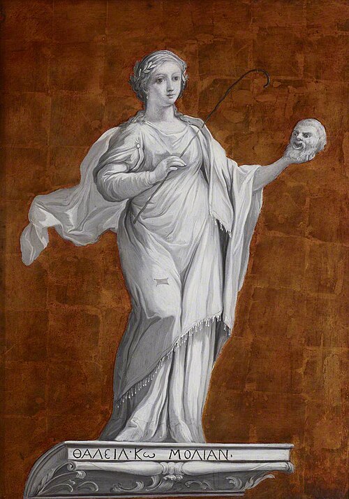 Thalia, the Muse of Comedy and Pastoral Poetry, 1800, 