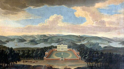 View of Antony from the South, 1730, 