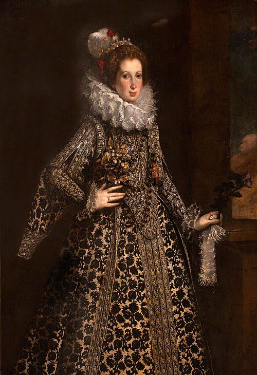 Possibly Lavinia Biglia, Countess Pallavicino, 1584, 