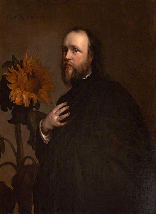 Sir Kenelm Digby (1603–1665) with a Sunflower, 1642, 