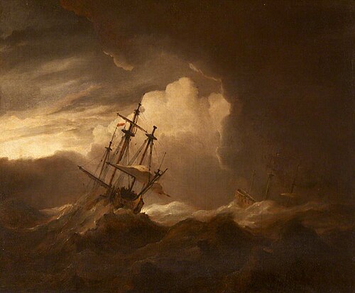 Ships in a Storm, 1799, 
