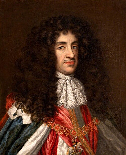 King Charles II (1630-1685), in Garter Robes, 1682, 