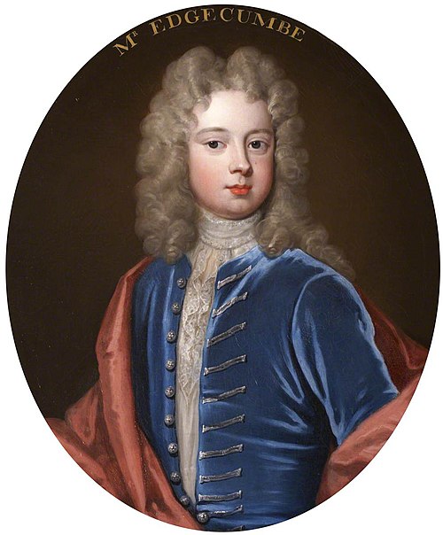 Inscribed Mr Edgcumbe, but Thomas Coventry, 3rd Earl of Coventry (1702 - 1711/12), 1710, 