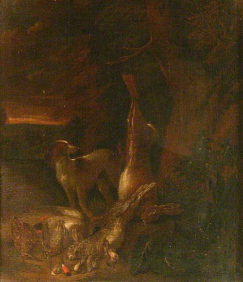 Dog, Hare and Dead Game, 1799, 