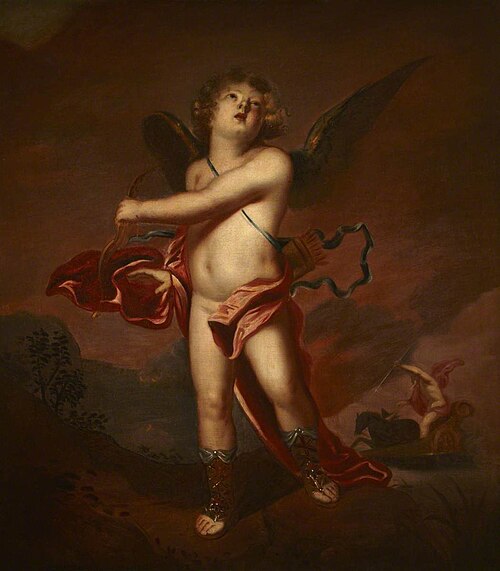 Cupid inspiring Pluto to love (after Van Dyck), 1684, 