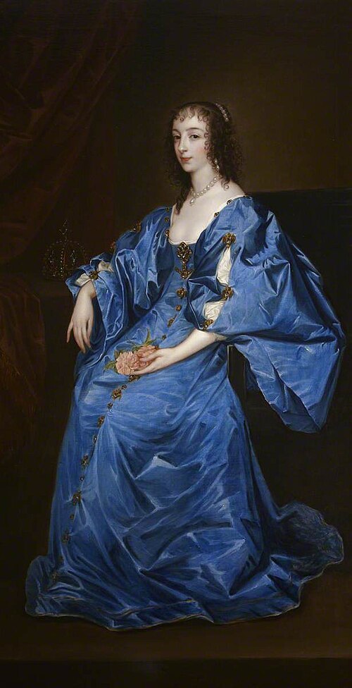 Queen Henrietta Maria (1609–1669), 1655, 