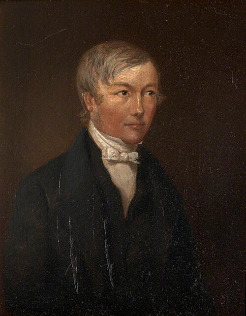 A Man wearing a White Tie and Black Jacket, 1830, 