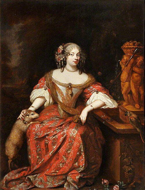 A Lady as a Shepherdess, 1681, 