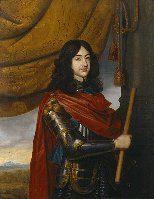 King Charles II (1630–1685) as a Young Man in Exile, 1650, 