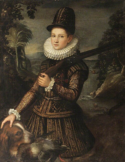 A Young Prince with a Gun, 1600, 