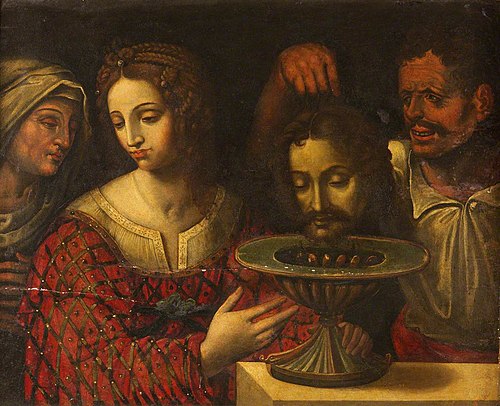 Salome with the Head of John the Baptist, 1549, 