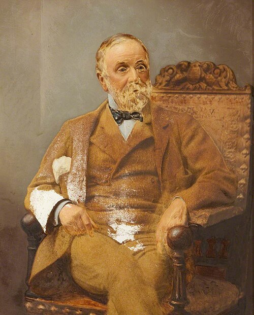 Captain Boydell Croxon (1819-1902) of Erway, Salop, 1885, 