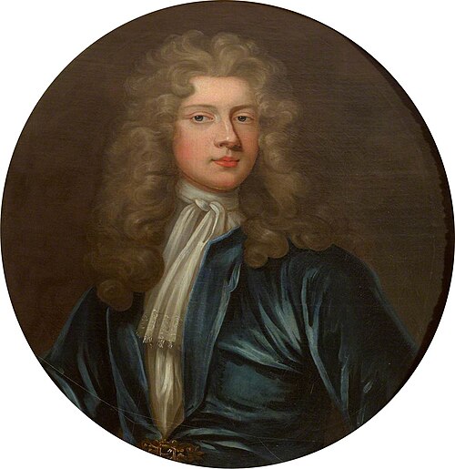 A Young Man in Blue, called Lord Arran (probably Lieutenant-General James Hamilton, Earl of Arran, l, 1687, 
