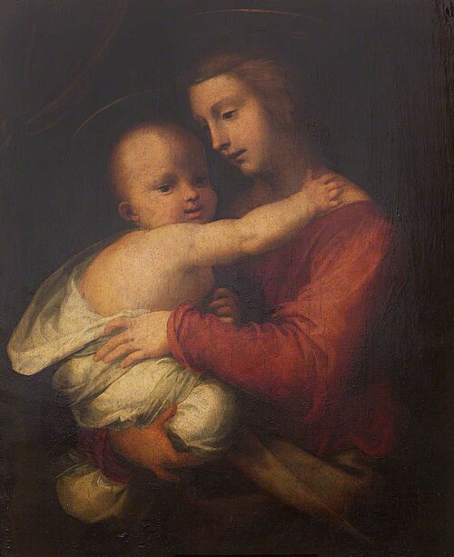Vierge à l'enfant, 1849, 