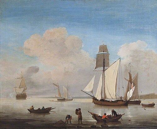 Shipping in an Estuary, 1764, 