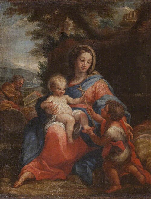 The Holy Family with Infant John the Baptist, 1690, 
