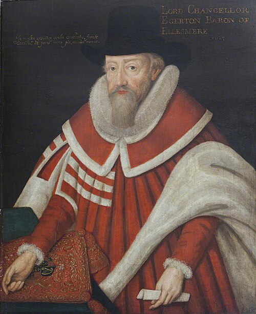 Sir Thomas Egerton, 1st Viscount Brackley (1540-1617), 1613, 
