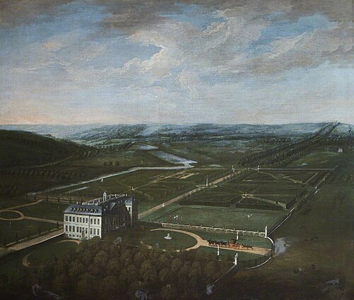 Prospect of Belton, Lincolnshire, 1752, 