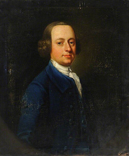 A Man in Blue Coat, 1745, 