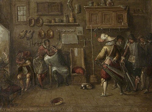 At the Barber's, 1749, 
