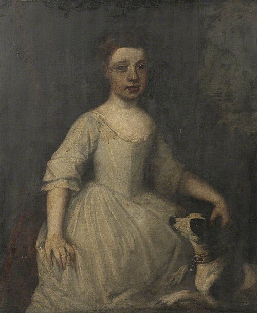 Grace Searle, later Mrs William Benthall (1744-1802), as a Young Girl, 1767, 