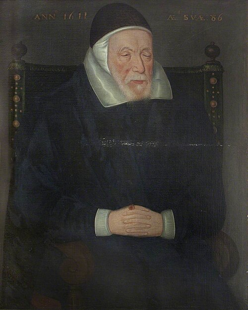 An Unknown Elderly Man, aged 86, possibly a Member of the Hobart Family, 1611, 