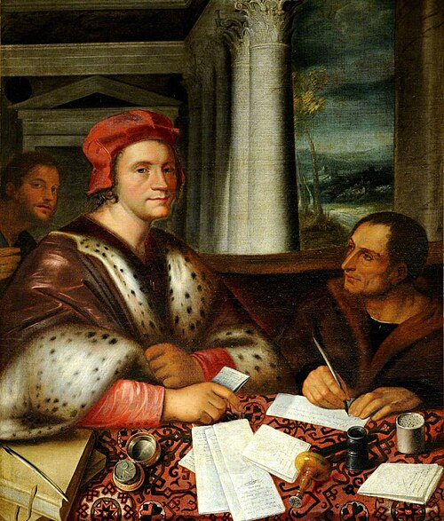Ferry Carondolet (1473-1528) and his Secretary, 1749, 