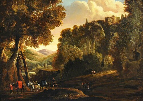 Landscape with Drovers, 1649, 