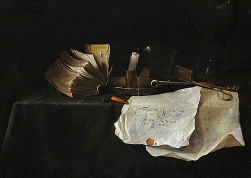 A Vanitas Still Life, 1692, 